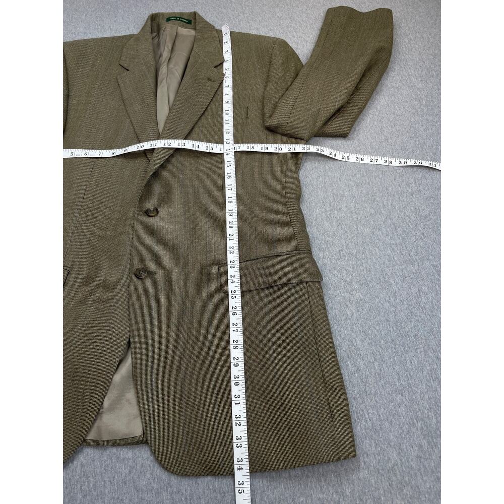 Lauren Ralph Lauren Blazer Men 44L Silk Wool 2-Button Single Breasted Lined - Picture 8 of 11
